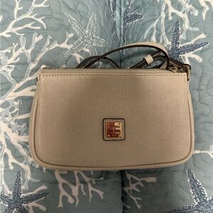 Dooney & Bourke Cream Clutch Wristlet